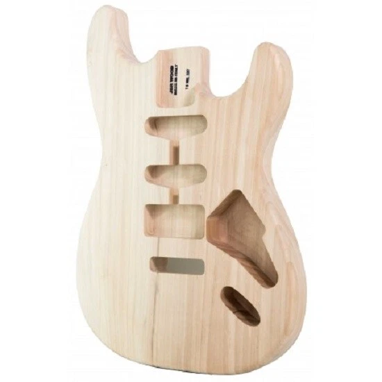 Body STRATOCASTER En Peuplier Blanc Canadien - Photo 1/2