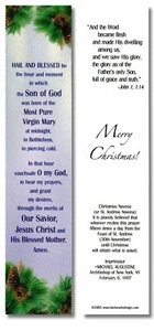 48 St. Andreas Weihnachtsnovene Lesezeichen, Start Nov 30 Adventsgebet für Wunder - Bild 1 von 2