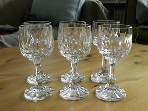 6 neuwertige Weingläser Villeroy & Boch Arabelle Bleikristall - Bild 1 von 6