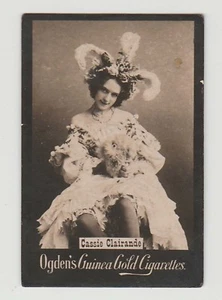 Ogdens Guinea Gold Base M Schauspieler & Schauspielerinnen Liste Mh MC128 - Cassie Clairande - Bild 1 von 1