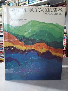 Rand McNally World Atlas 15th Goode's Edition Edward Espenshade (1979,HCTP) T4A - Picture 1 of 5