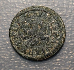 ESPAÑA SPAIN SEGOVIA FELIPE II 2 MARAVEDIS 1602 MBC- - Picture 1 of 2