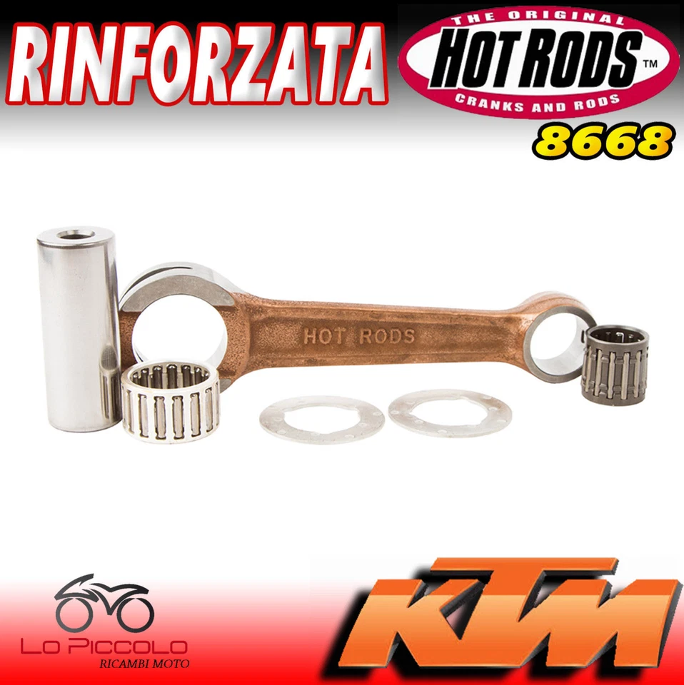 8668 HOT RODS KTM 200 XC-W CRANKSHAFT CONNECTING ROD 2006 2007 2008 2009 2010 2011 - Image 1 of 1