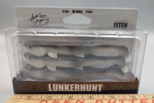 New LUNKERHUNT MATT AREY 4.5" .5OZ SWIMBAIT FETCH FTSWIM01 GIZZARD FISHING LURE - Picture 1 of 3