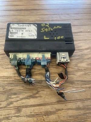 BCM BCU BODY CONTROL MODULE 2.2L SATURN L100 L200 LW200 2002 22697781 - Image 1 of 4