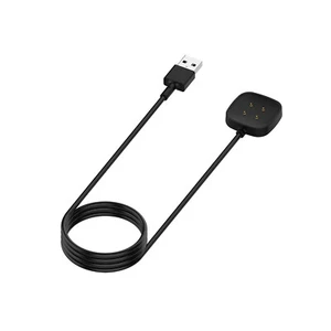 Pour Fitbit Versa 4/Versa 3/Sense 2 heures câble de charge USB chargeur magnétique - Photo 1/12