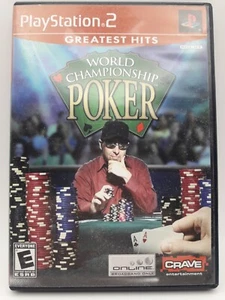 World Championship Poker PS2 PlayStation 2 Complete In Box With Manual - Picture 1 of 3