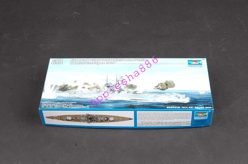 Trumpeter 05774 1/700 German Admiral Graf Spee 1939 - Image 1 of 4