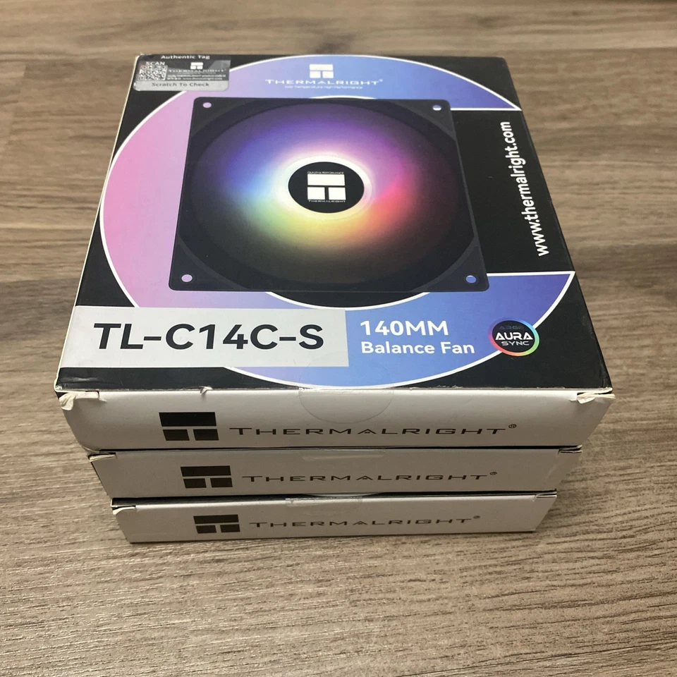 Thermalright TL-C14C-S 140mm ARGB Balance Fan PC Cooling Open Box