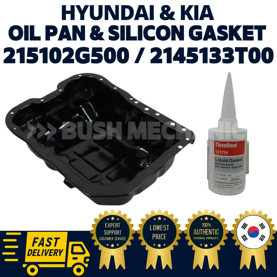 GENUINE OEM Hyundai Kia Engine Oil Pan Silicon Liquid Gasket 2.0L DOHC L4 Turbo - Image 1 of 1