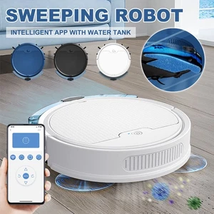 Smart Robot Vacuum Cleaner and Mop, 4000Pa Suction for Hard Floors and Carpets - Picture 1 of 19