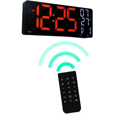 Sophisticated Look Modern Design of the 39CM Digital Alarm Clock Available - Image 1 of 4