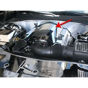 ACC Plenum Cover fits 2009-17 Dodge Challenger w/ACC Fuel Rail Covers-Perforated - Bild 1 von 2