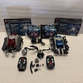 Lego Spybotics LOT Gigamesh G60-3806 & Snaptrax S45-3807. See VIDEO TESTED