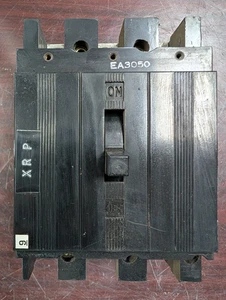 🤪 WESTINGHOUSE 50 AMP CIRCUIT BREAKER 240 VAC 3 POLE EA3050 - Picture 1 of 7