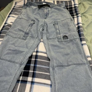 Supreme x Nike ACG Denim Shorts Medium Cordura Fabric Light Wash Rare 350+StockX - Picture 1 of 8