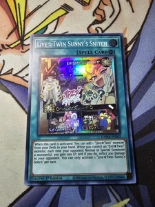 Live Twin Sunny’s Snitch Super Rare 1st Edition DAMA-EN062 NM - Picture 1 of 1