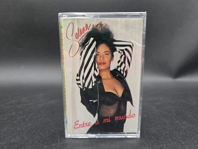 Selena Entre a Mi Mundo EMI Latin Original Sealed Cassette Tape Quintanilla - Image 1 of 4