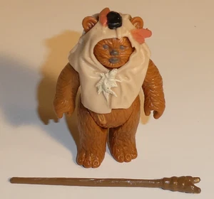 Vintage Star Wars paploo figure 1984 Kenner POTF Last 17 VGC REPRO STAFF - Bild 1 von 5