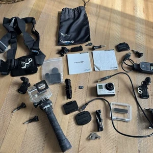 GOPRO HERO 3+ PLUS Black EDITION 1080P With Accessories - Picture 1 of 15