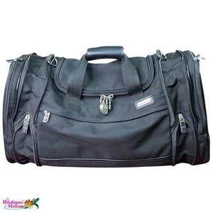 Dakota Metro XP by Tumi Black Canvas Duffle Bag Carryon Weekender - Picture 1 of 18