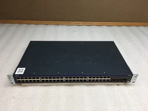 Juniper Networks EX2200 48 Port 4x SFP Gigabit Ethernet Network Switch - Picture 1 of 10