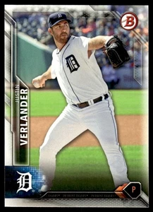 2016 Bowman Justin Verlander Detroit Tigers #35 - Picture 1 of 2