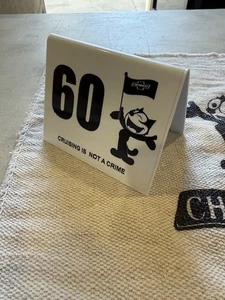 1960  IMPALA  TABLETOP SIGN  FOR DASH BOARD ACCESSORY. - Bild 1 von 1