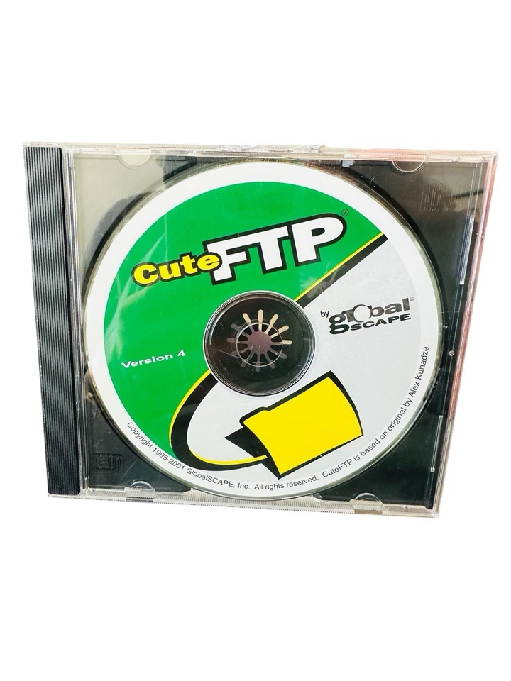 Cute FTP By Global Scape Version 4 The Easiest Way To Transfer Files Online - Image 1 of 1