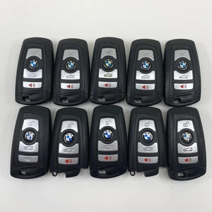 BMW Key Fob Oem Remote lot x 10 - YGOHUF5662 mix - Tested - Locksmith - Silver - Picture 1 of 10