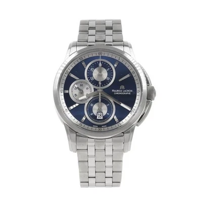 Original Maurice Lacroix Pontos Chronograph Automatik Box & Papiere - Neu OVP - Bild 1 von 4
