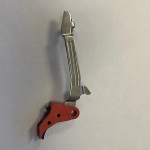 CURVED FACE CARRY TRIGGER W/ BAR FOR GLOCK 43 43X 48 BILLET USA  R/B - Picture 1 of 3