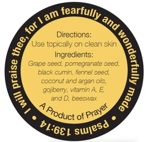 1000 Printed Product Labels Custom 2" Round, 1 Color Ink on Gold Laminated, roll - Picture 1 of 4