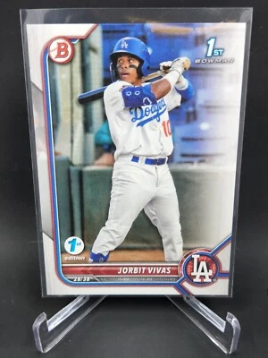 2022 Bowman 1st Edition #BPPF-24 Jorbit Vivas - Image 1 of 2