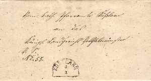 Bayern, Brief aus Kößlarn b. Passau, 1869, Tod eines unehelichen Kindes betreff. - Picture 1 of 2