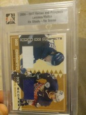 2006-07 ITG Heroes and Prospects 5/20 Mario Lemieux Evgeni Malkin BGS Encased 