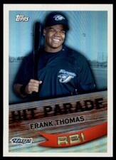 2007 Topps Hit Parade #HP13 Frank Thomas Toronto Blue Jays