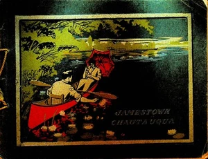 Jamestown & Chautauqua Lake NY Souvenirbuch 1900er - Bild 1 von 5