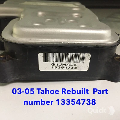  03-05 TAHOE ABS, módulo antideslizante control sin tracción. Ordenador RECONSTRUIDO  Foto 1 de 4