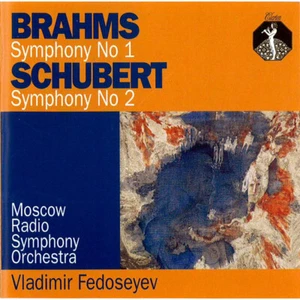 VLADIMIR FEDOSEYEV - BRAHMS SYM #1 / SCHUBERT SYM.# 2 Moscow Radio SO CD NEW - Picture 1 of 1