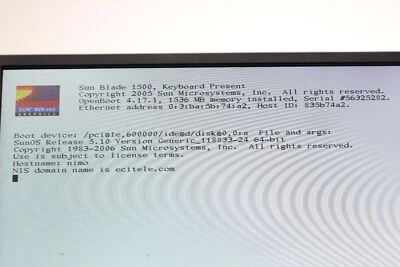 Sun Lama 1500 Rosso senza Hard Disk Sunblade - Immagine 1 di 4