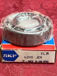 Cuscinetto a sfera SKF 6205 JEM sigillato 72 mm made in USA - Foto 1 di 5