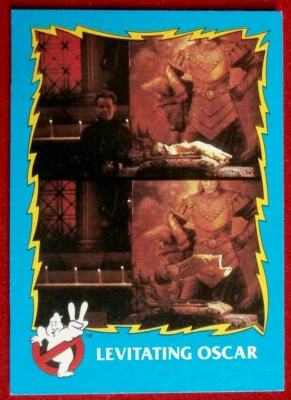 GHOSTBUSTERS II - Card #71 - LEVITATING OSCAR - TOPPS 1989 - Image 1 of 2
