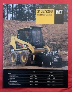 2003 Caterpillar "216B / 226B SKID STEEL LOADERS" - Original Forklift Brochure - Imagen 1 de 9