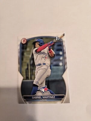 GABRIEL MARTINEZ 2023 BOWMAN PROSPECTS 1ST BOWMAN #BP-45 FREE SHIP - Image 1 of 2