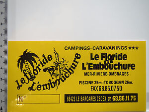 Aufkleber Sticker Camping - Caravaning - Le Floride L´ Embouchure - Surfen (5122