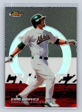 2005 Finest Refractors #33 Eric Chavez /399  Oakland Athletics B68