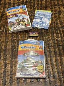 VTech V.reader Learning Madagascar 3 Europes Most Wanted & Chuggington - NEW - Picture 1 of 9