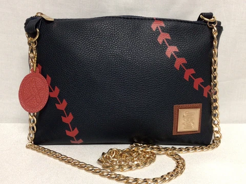 St Louis Cardinals SGA Purse Bag Crossbody Mothers Day Blue Gold Chain 2022 Cover