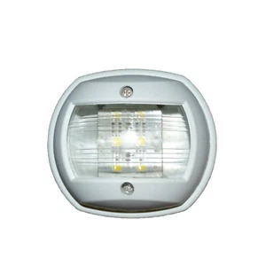 Luces LED de navegación en popa 12V carrocería blanca barco yate marino 15 m - Imagen 1 de 3